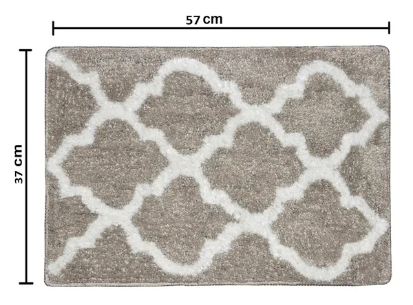 Bath_Mat_for_Home_Door_Mat_2100_GSM_Canvas_Microfiber_Thread_Tufted_Anti-Slip_Hot_Melt_Backing_with_Serene_Abstract_Design_Bath_Mat_Size_-_37x57_CM_Pack_of_1_Piece_-_Oat