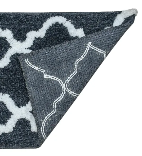 Bathroom_Mat_2100_GSM_Canvas_Microfiber_Thread_Tufted_Anti-Slip_Hot_Melt_Backing_with_Half_Binding_Sttiching_Serene_Abstract_Design_Bath_Mat_Size_-_38x58_CM_Pack_of_1_Piece_-_Grey