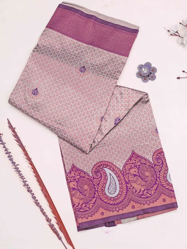 Sky_Purple_Aquiliq_Woven_Bollywood_Pure_Silk_Saree_For_Women