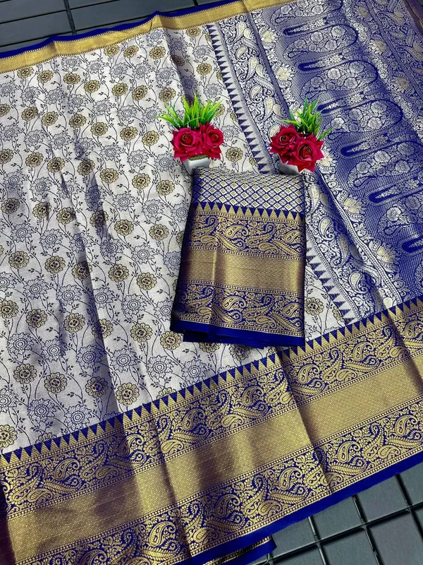 Navy_Pure_Ganga_Kanjivaram_Silk_Saree_For_Women