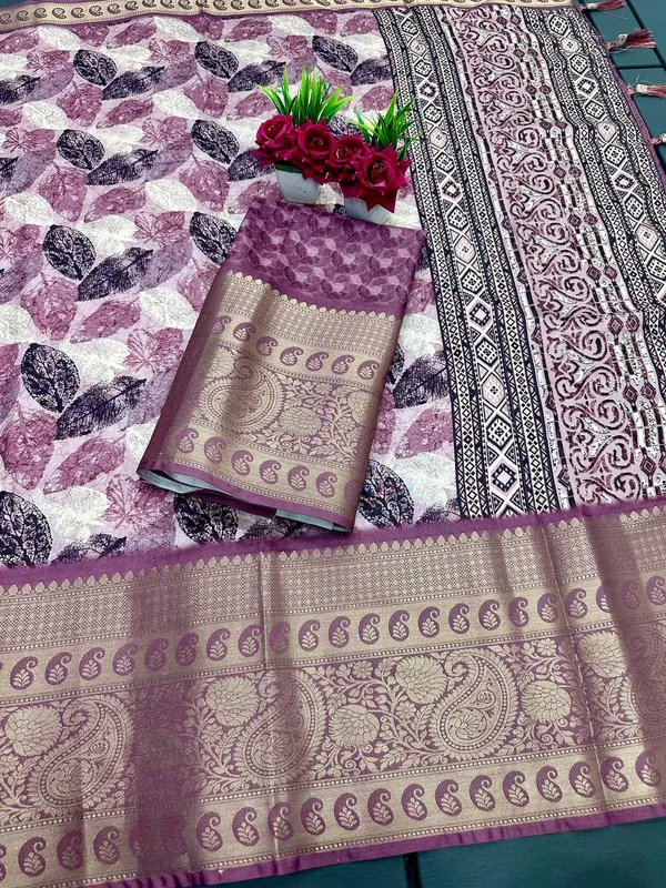 Multicolor_Premium_Kalamkari_Silk_And_Digital_Print_Saree_For_Women