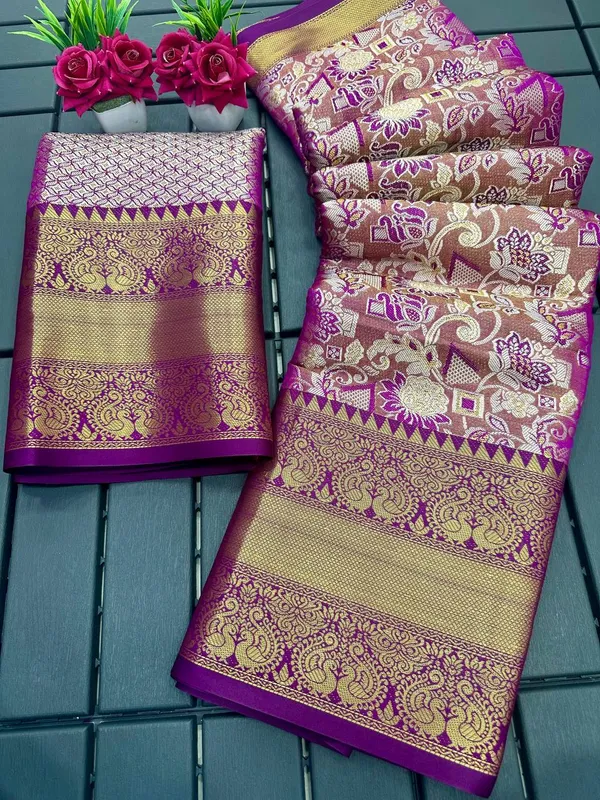 Pink_Pure_Ganga_Kanjivaram_Silk_Saree_For_Women