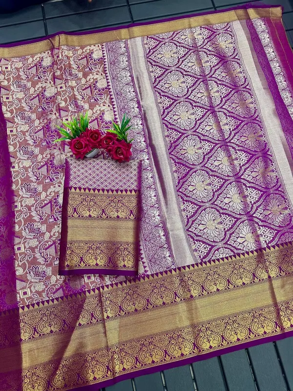 Pink_Pure_Ganga_Kanjivaram_Silk_Saree_For_Women