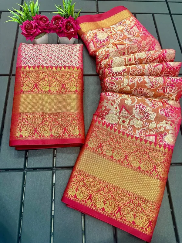 Red_Pure_Ganga_Kanjivaram_Silk_Saree_For_Women