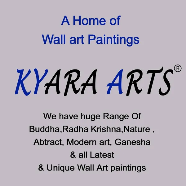 KYARA_ARTS-golden_Flower_European_Style_painting_with_frame_Big_Size_(30x48)_Wall_Art_for_living_room,Bedroom,Drawing_room,Hotels-Wooden_Framed-Digital_Painting