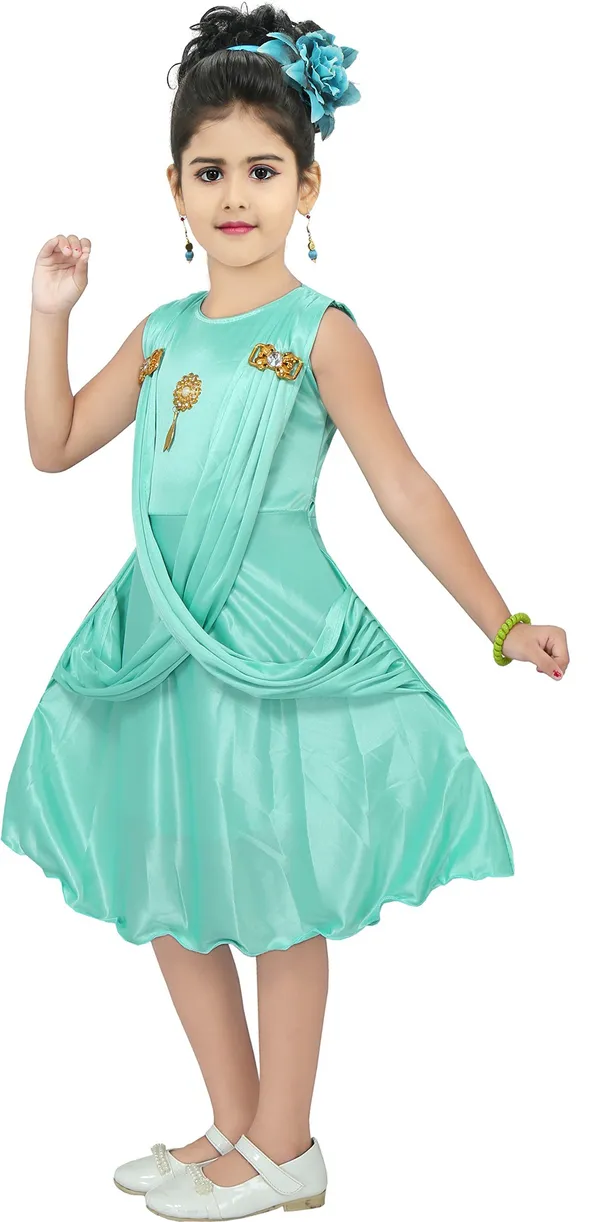 Light_Blue_Sleeveless_Girls_Midi/Knee_Length_Casual_Dress_(Light_Blue,_Sleeveless)