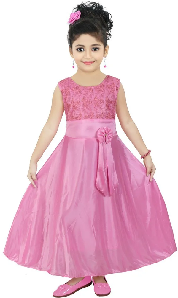 Pink_Sleeveless_Girls_Maxi/Full_Length_Party_Dress_(Pink,_Sleeveless)