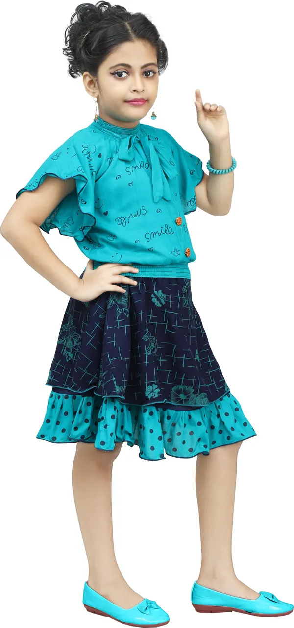 Light_Blue__Girls_Party_Wear_Festive_Top_Skirt_(Light_Blue)