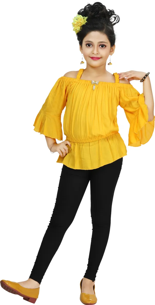 Yellow__Girls_Casual_Top_Legging_(Yellow)