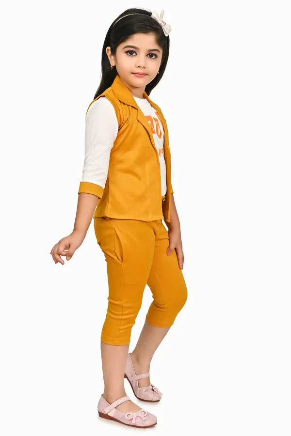 Yellow__Girls_Casual_Top_Pant,_Jacket_(Yellow)