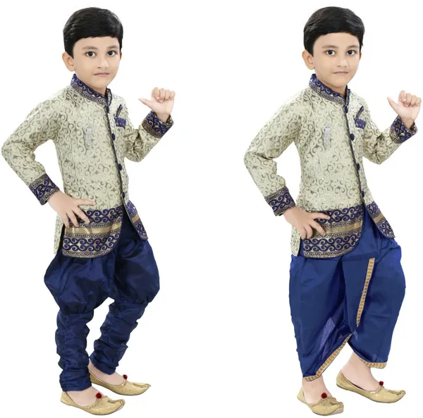 Blue_Full_Sleeve_Boys_Festive_&_Party_Kurta_and_Dhoti_Pant_Set_(Blue_Pack_of_1)