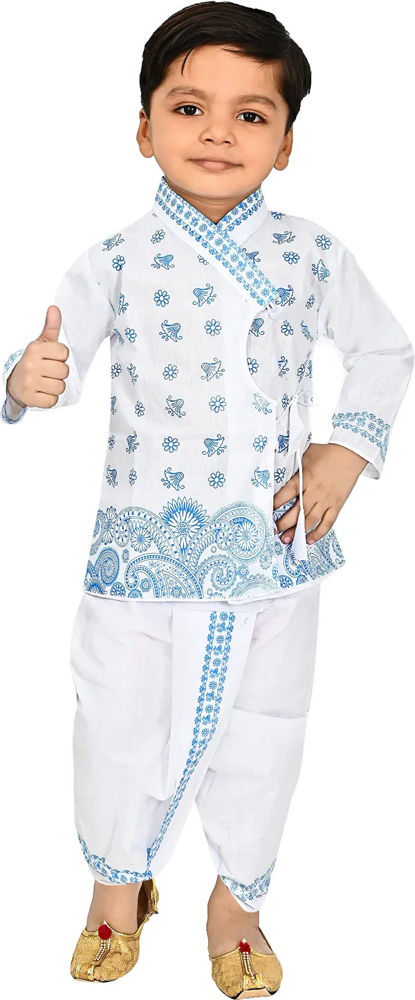 White_Full_Sleeve_Boys_Festive_&_Party_Dhoti_&_Kurta_Set_(White_Pack_of_1)