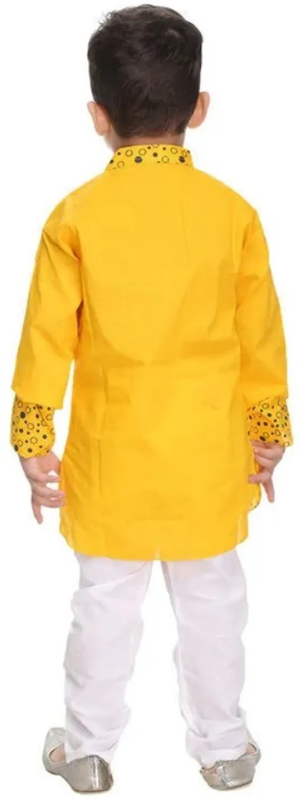 Yellow_Full_Sleeve_Boys_Festive_&_Party_Kurta_and_Churidar_Set_(Yellow_Pack_of_1)