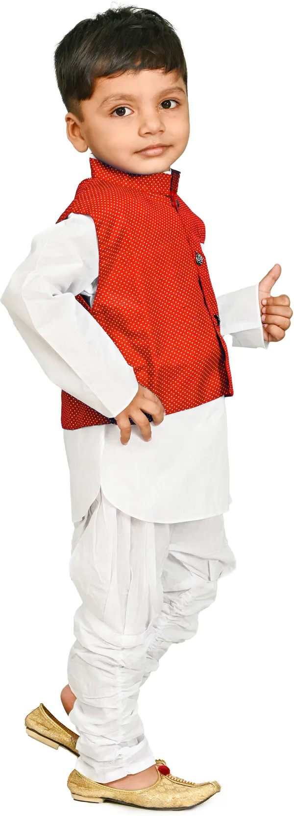 Red_Full_Sleeve_Boys_Festive_&_Party_Kurta,_Waistcoat_and_Pyjama_Set_(Red_Pack_of_1)