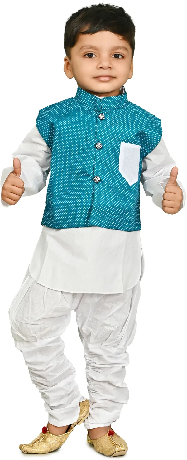 Light_Green_Full_Sleeve_Boys_Festive_&_Party_Kurta,_Waistcoat_and_Pyjama_Set_(Light_Green_Pack_of_1)