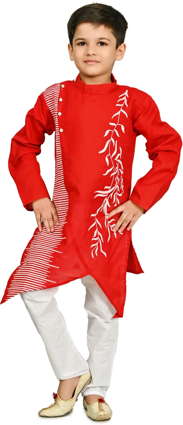 Red_Full_Sleeve_Boys_Festive_&_Party_Kurta_and_Pyjama_Set_(Red_Pack_of_1)