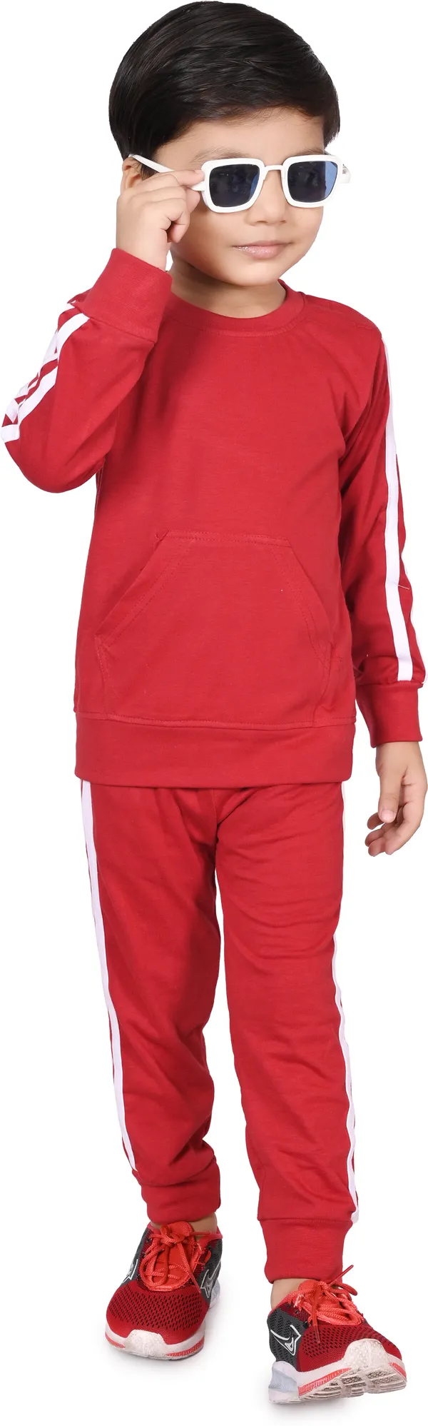 Maroon__Boys_Casual_T-shirt_Trouser_(Maroon)