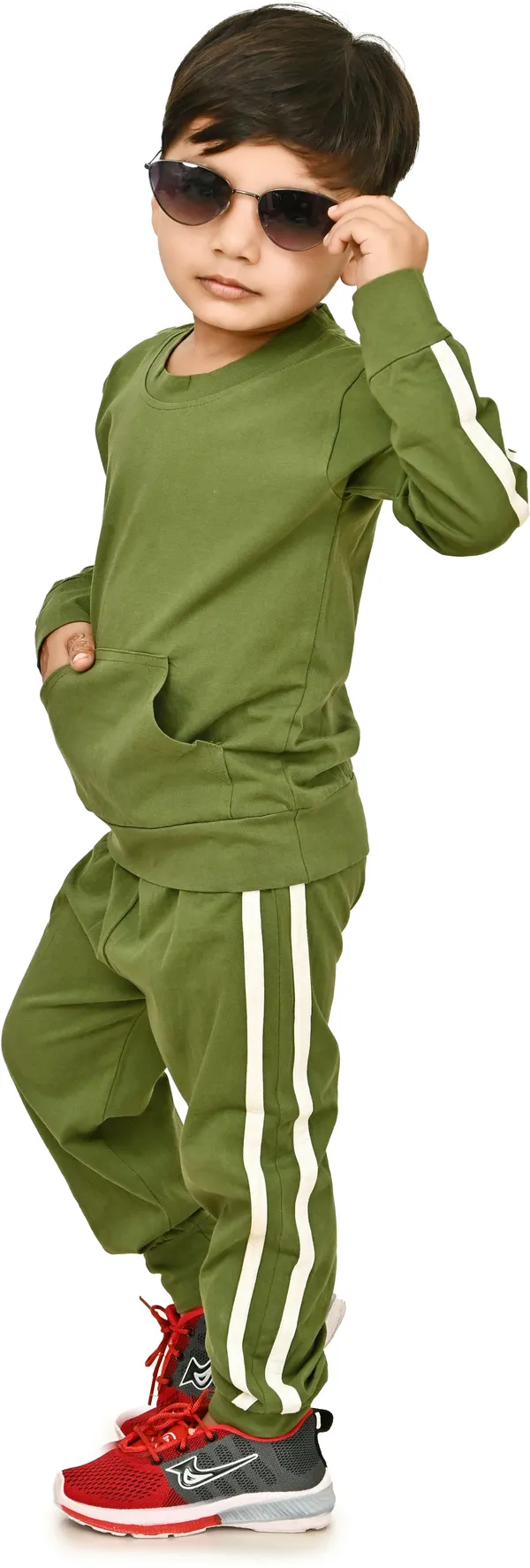 Light_Green__Boys_Casual_T-shirt_Trouser_(Light_Green)