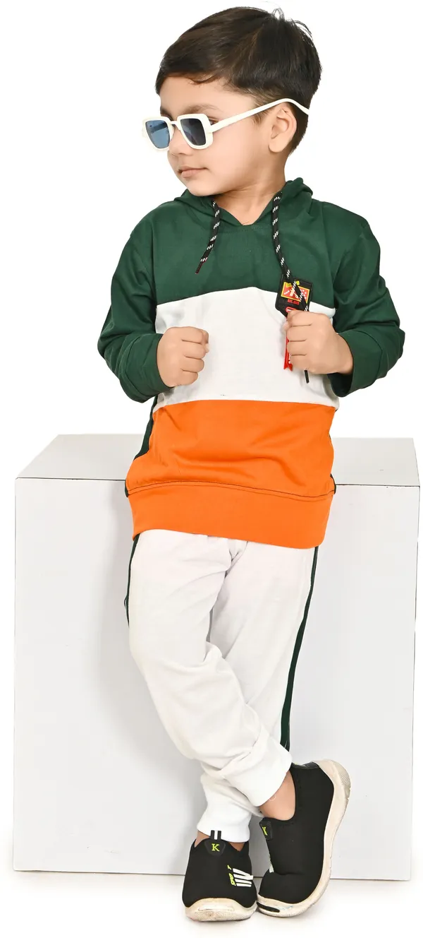 Green__Boys_Casual_T-shirt_Trouser_(Green)