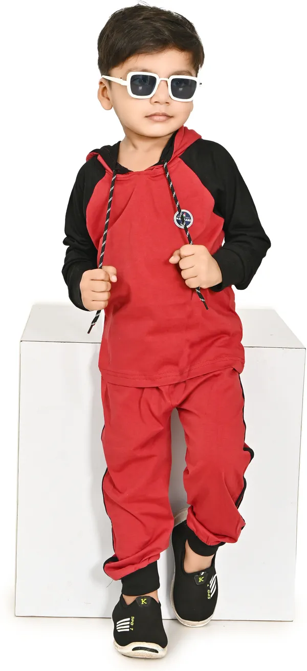 Maroon__Boys_Casual_T-shirt_Trouser_(Maroon)