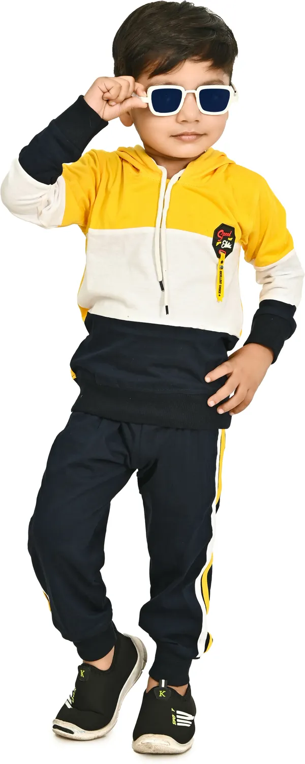 Yellow__Boys_Casual_T-shirt_Trouser_(Yellow)