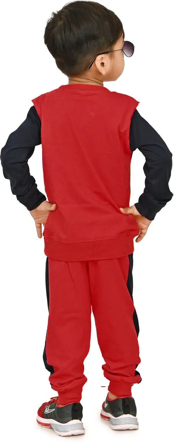 Maroon__Boys_Casual_T-shirt_Trouser_(Maroon)