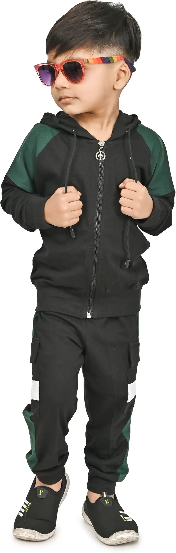 Dark_Green__Boys_Casual_T-shirt_Trouser_(Dark_Green)