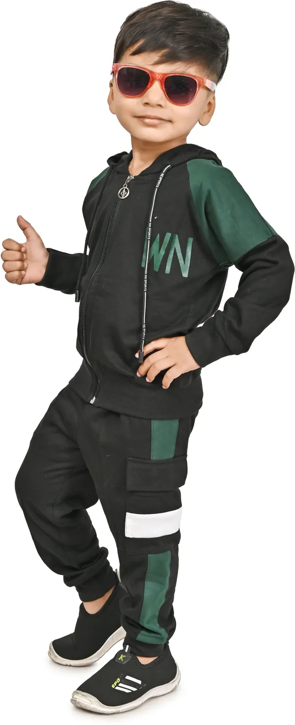 Dark_Green__Boys_Casual_T-shirt_Trouser_(Dark_Green)