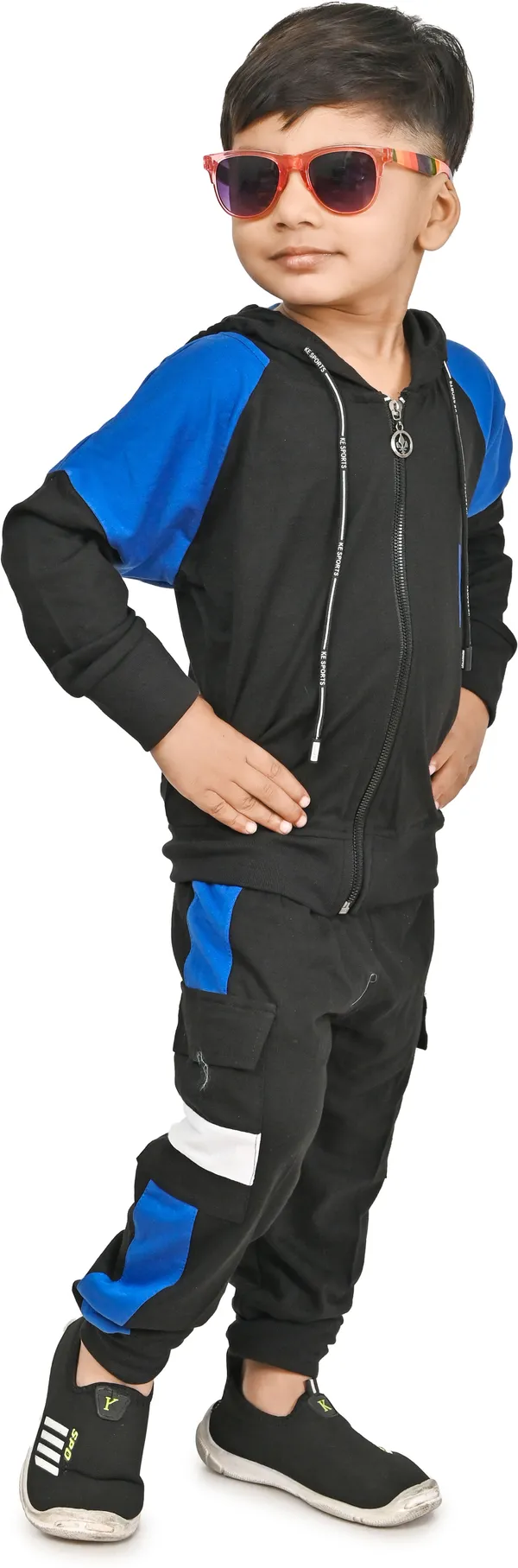 Blue__Boys_Casual_T-shirt_Trouser_(Blue)