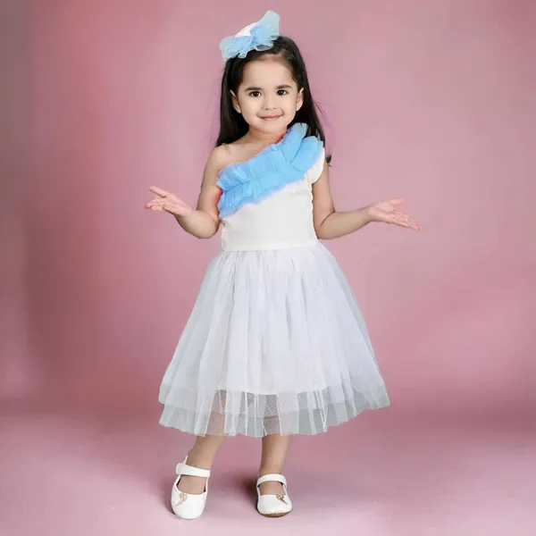 Light_Blue_Fashion_Sleeve_Girls_Midi/Knee_Length_Party_Dress_(Light_Blue,_Fashion_Sleeve)