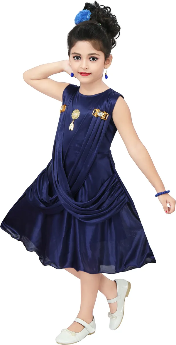 Dark_Blue_Sleeveless_Girls_Midi/Knee_Length_Casual_Dress_(Dark_Blue,_Sleeveless)