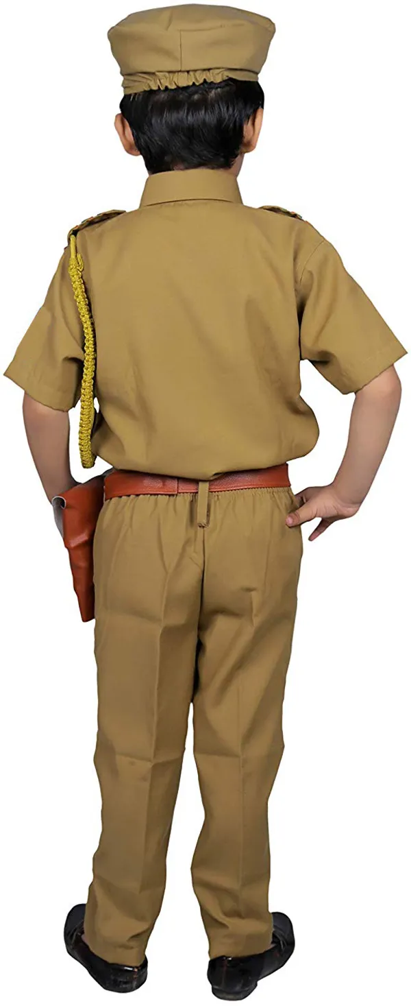 Beige__Police_IPS_Kids_Costume_Wear