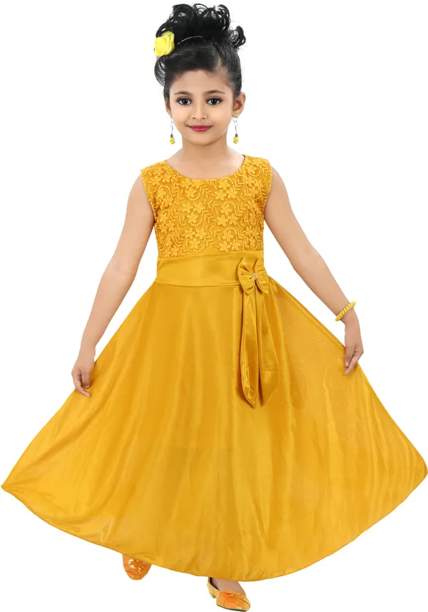 Yellow_Sleeveless_Girls_Maxi/Full_Length_Party_Dress_(Yellow,_Sleeveless)