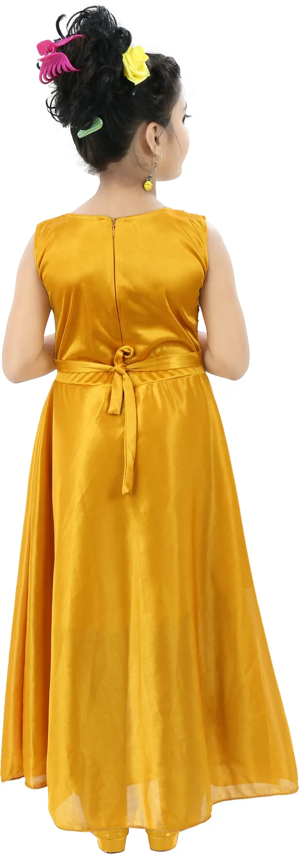 Yellow_Sleeveless_Girls_Maxi/Full_Length_Party_Dress_(Yellow,_Sleeveless)