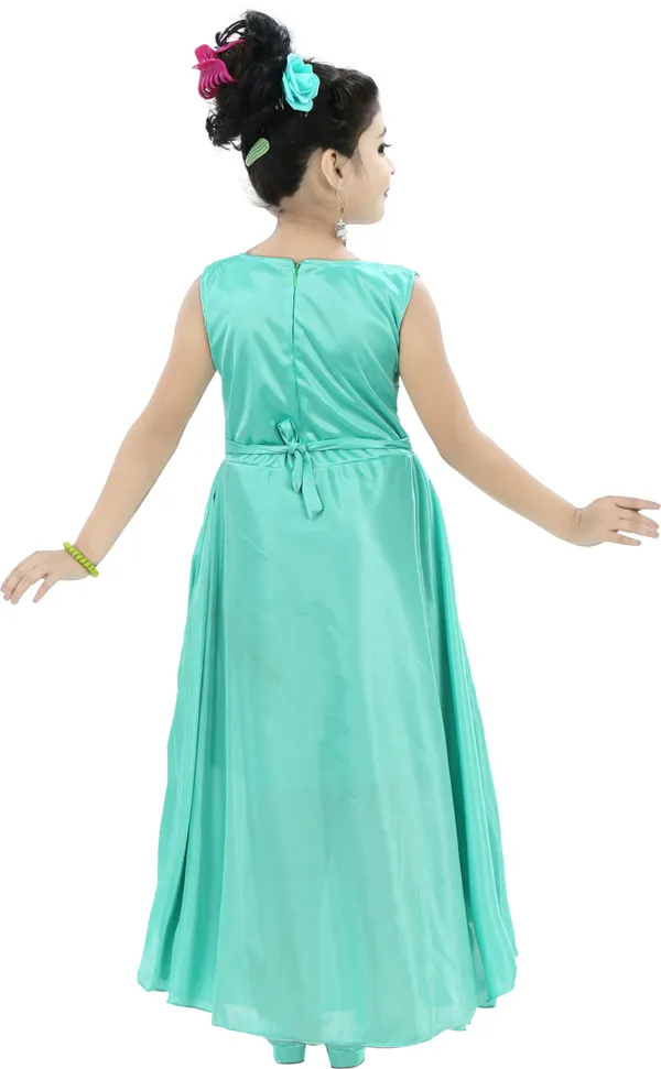 Green_Sleeveless_Girls_Maxi/Full_Length_Party_Dress_(Green,_Sleeveless)