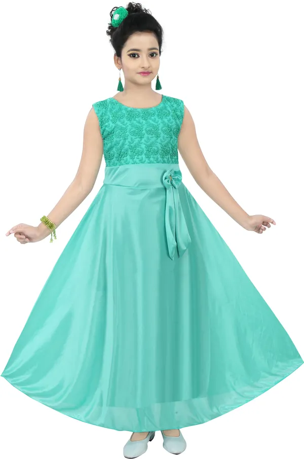 Green_Sleeveless_Girls_Maxi/Full_Length_Party_Dress_(Green,_Sleeveless)