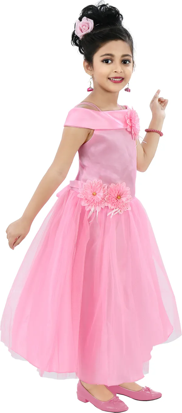 Pink_Sleeveless_Girls_Maxi/Full_Length_Party_Dress_(Pink,_Sleeveless)