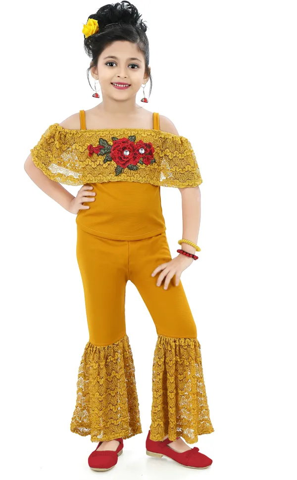 Yellow__Girls_Casual_Top_Trouser_(Yellow)