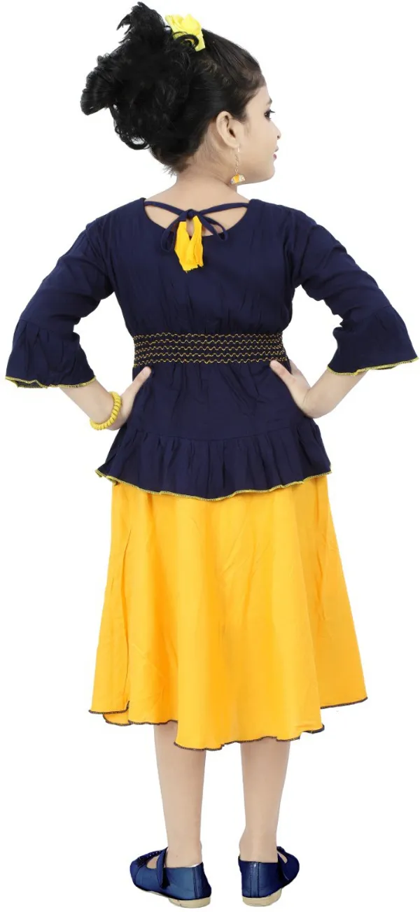 Yellow__Girls_Party_Wear_Festive_Skirt_Top_(Yellow)