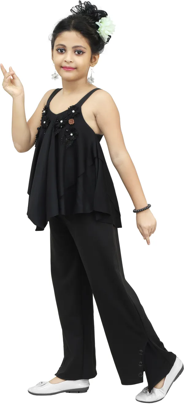 Black__Girls_Party_Wear_Festive_Top_Trouser_(Black)
