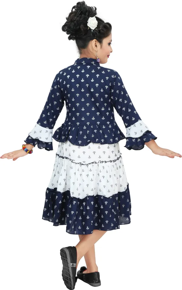 Blue__Girls_Party_Wear_Festive_Top_Skirt_(Blue)
