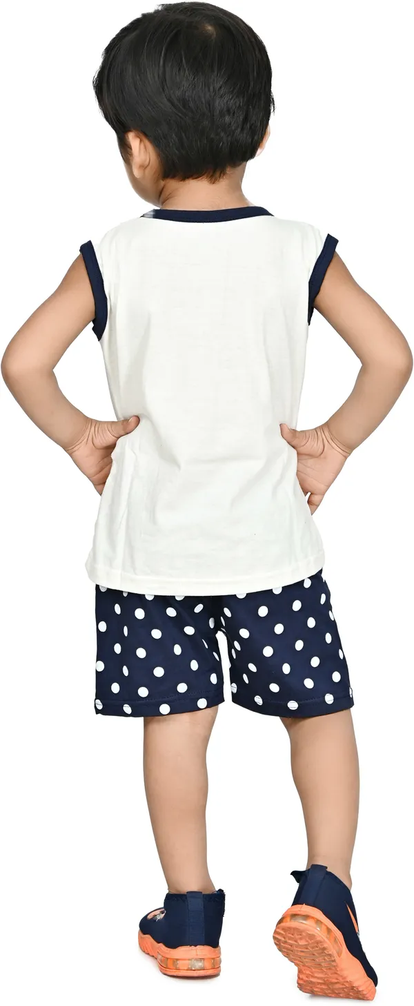 White__Baby_Boys_Casual_T-shirt_Shorts_(White)