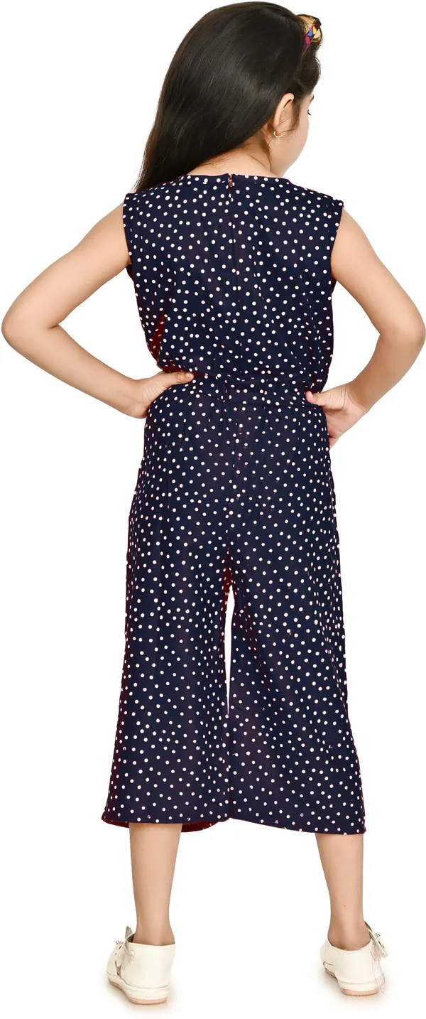 Dark_Blue__Polka_Print_Girls_Jumpsuit