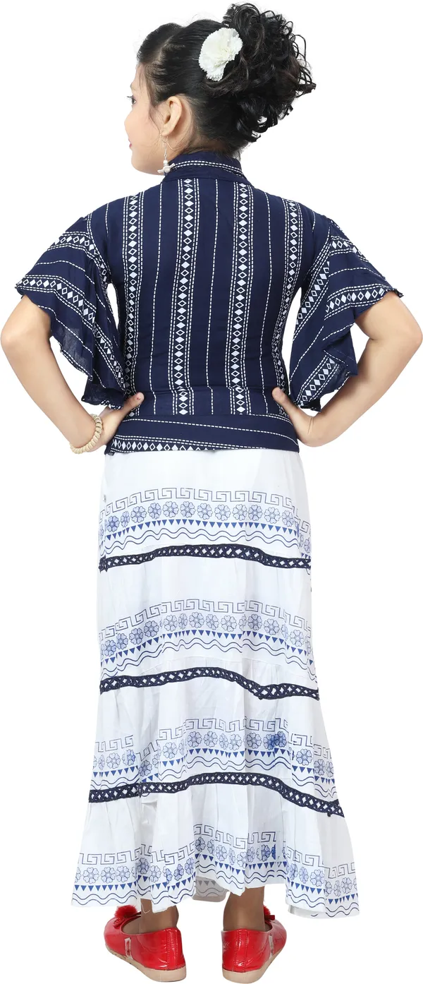 Blue__Girls_Party_Wear_Festive_Top_Skirt_(Blue)