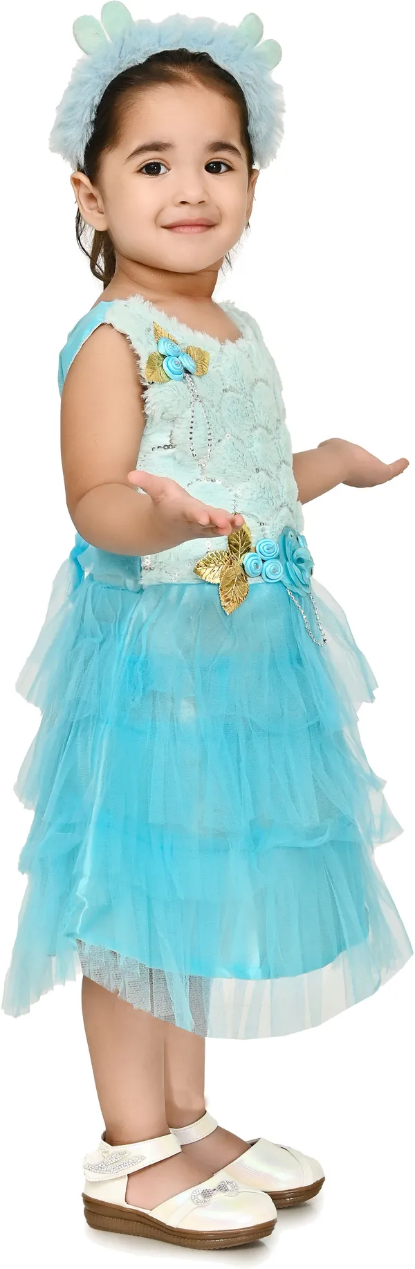 Blue_Sleeveless_Girls_Below_Knee_Party_Dress_(Blue,_Sleeveless)