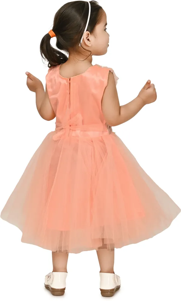 Beige_Sleeveless_Girls_Below_Knee_Party_Dress_(Beige,_Sleeveless)