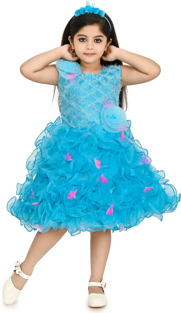 Blue_Sleeveless_Girls_Midi/Knee_Length_Party_Dress_(Blue,_Sleeveless)
