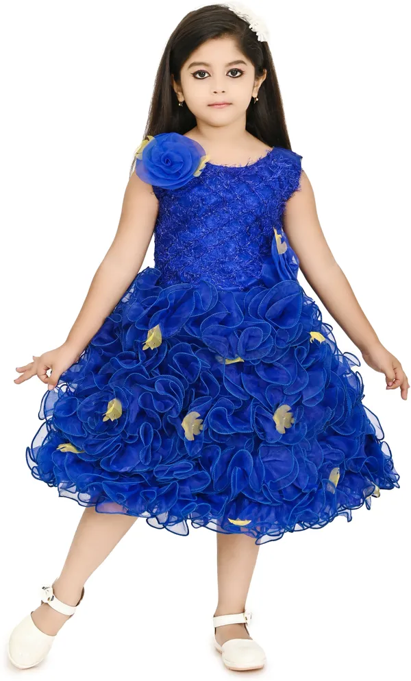 Blue_Sleeveless_Girls_Midi/Knee_Length_Party_Dress_(Blue,_Sleeveless)