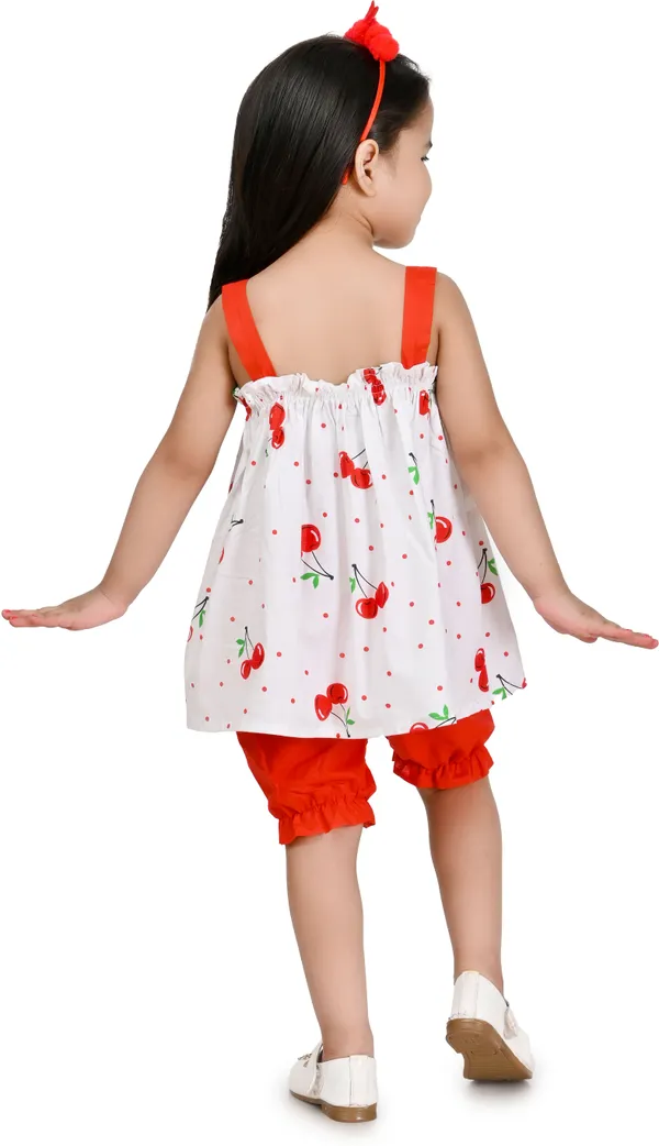 White__Girls_Party_Wear_Festive_Top_Shorts_(White)