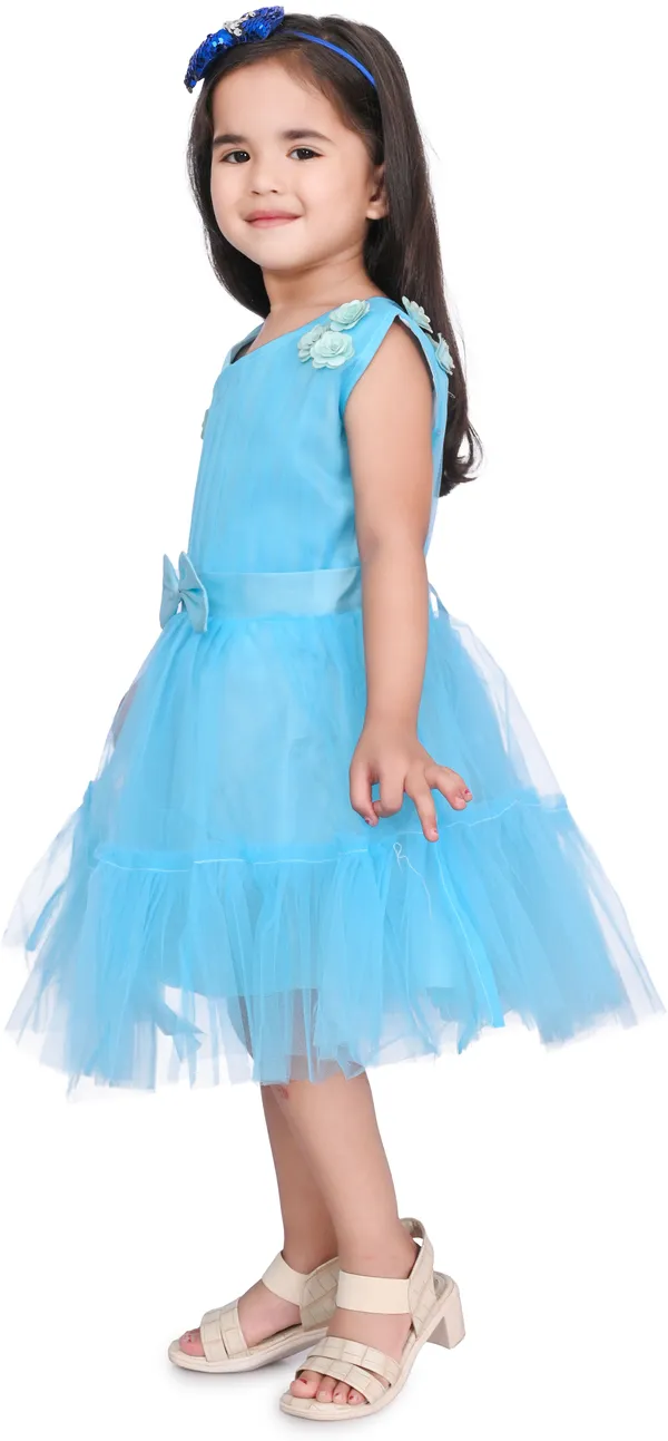 Blue_Sleeveless_Baby_Girls_Midi/Knee_Length_Party_Dress_(Blue,_Sleeveless)